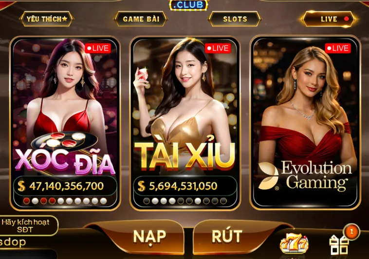 Kho Trò Chơi Tại Sảnh Casino Online Hitclub Thiên Đường Giải Trí Đẳng Cấp Hàng Đầu Hiện Nay