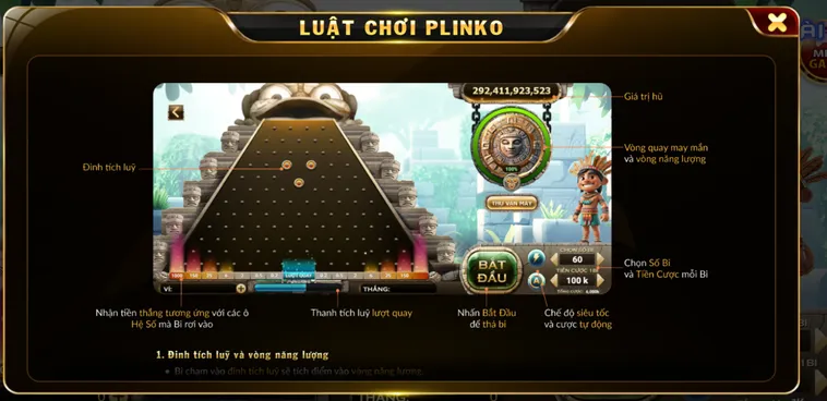 Khám Phá Trò Chơi Plinko Tại HitClub Với Cơ Hội Nhận Thưởng Cực Lớn Mỗi Ngày