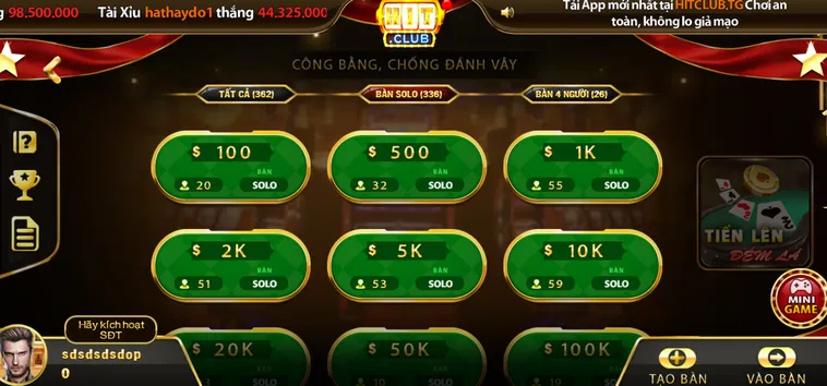 Tiến Lên Đếm Lá Tại HitClub Trải Nghiệm Đỉnh Cao Với Tỷ Lệ Thắng Cược Khủng