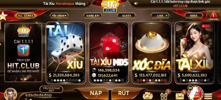 Cổng Game HitClub - Đa Dạng Các Trò Chơi Thắng Tiền Dễ Dàng Cho Mọi Cược Thủ